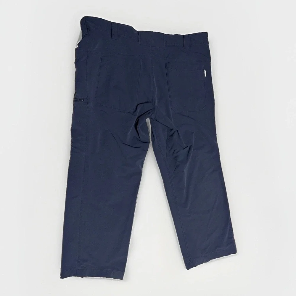 Duluth Trading Flexpedition Relaxed Fit Cargo Pants Mens 40x30 Navy